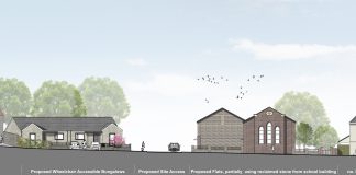 Proposed street scene