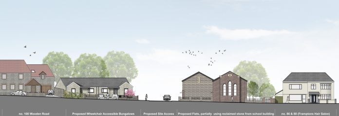 Proposed street scene