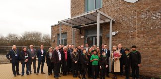 Olympus Building opening event