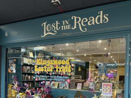 Kingswood Easter Trail window display