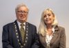 New Chair and Vice Chair of South Gloucestershire Council elected Chair of South Gloucestershire Council, councillor Adrian Rush, and Vice Chair of South Gloucestershire Council, councillor Terri Cullen.