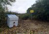 Bristol man handed extended prison term following South Gloucestershire fly-tip Fly-tipped container