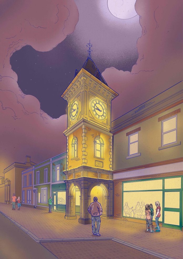 Kingswood_Clock_Tower An artist’s impression of how Kingswood clock tower could look following refurbishment.