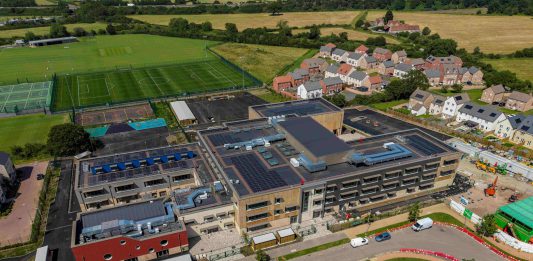 New schools for the new term – Lyde Green Primary and Secondary Schools handed over for summer fit-out and September opening Lyde Green Schools