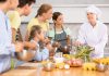 Family cooking class