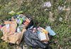 Fly-tipped waste